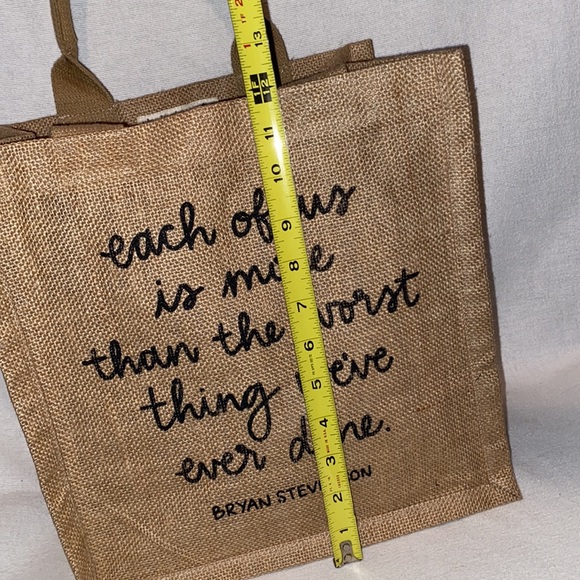 The little market “Each of us is more than the worst thing we've ever done” tote - Picture 7 of 7